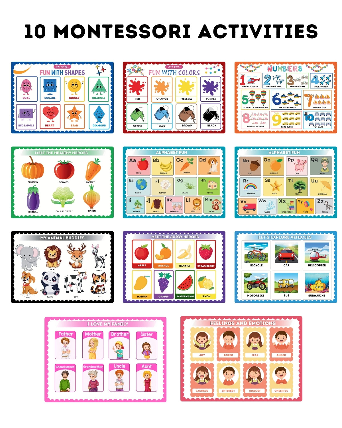My First Montessori Busy Book Age 2+