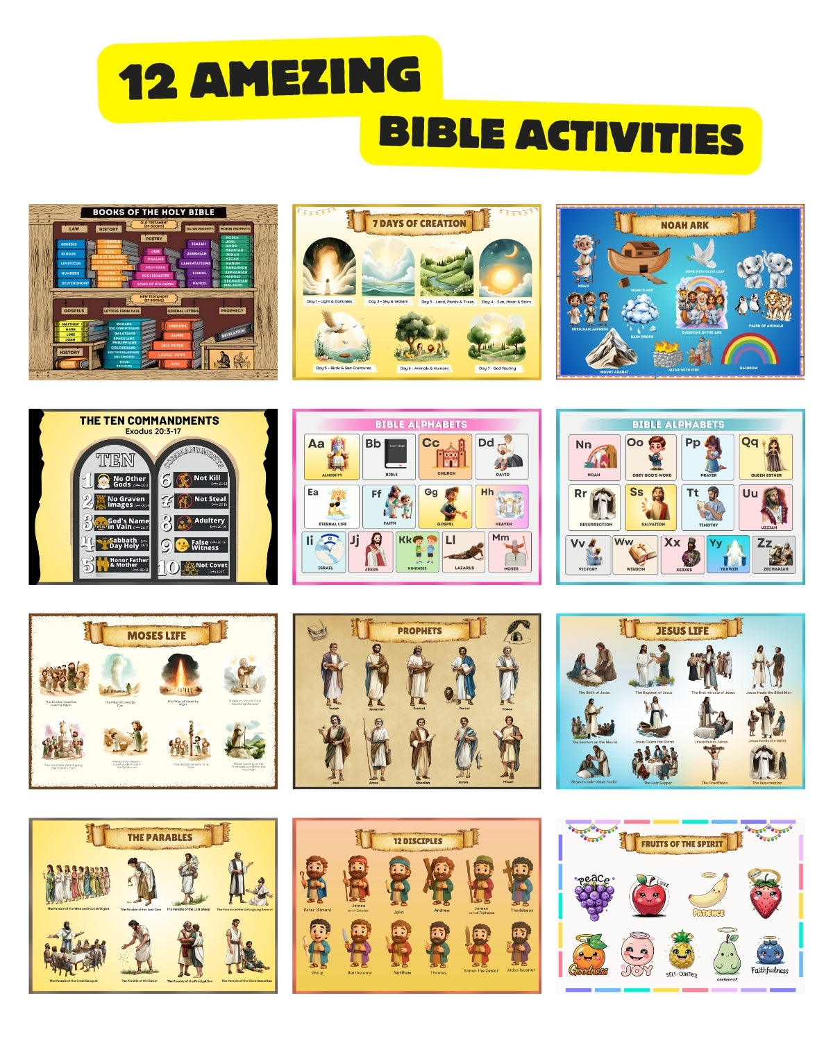 My First Bible Busy Book for Kids Ages 2–7