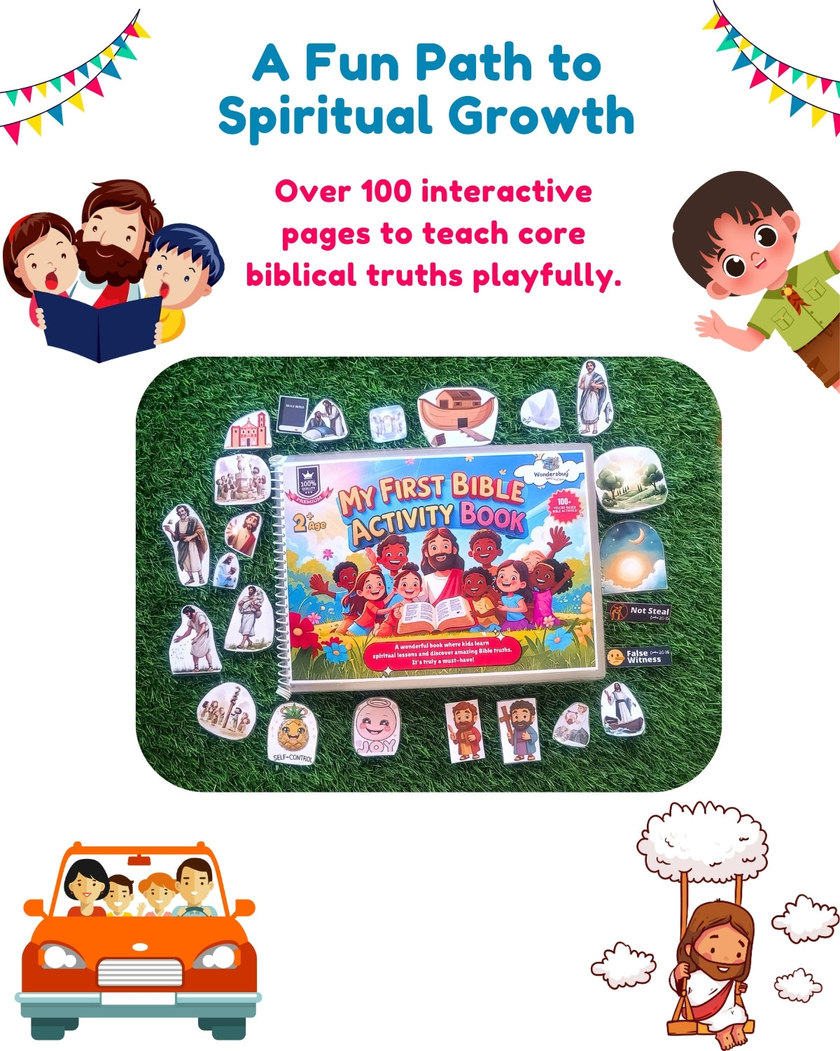 My First Bible Busy Book for Kids Ages 2–7