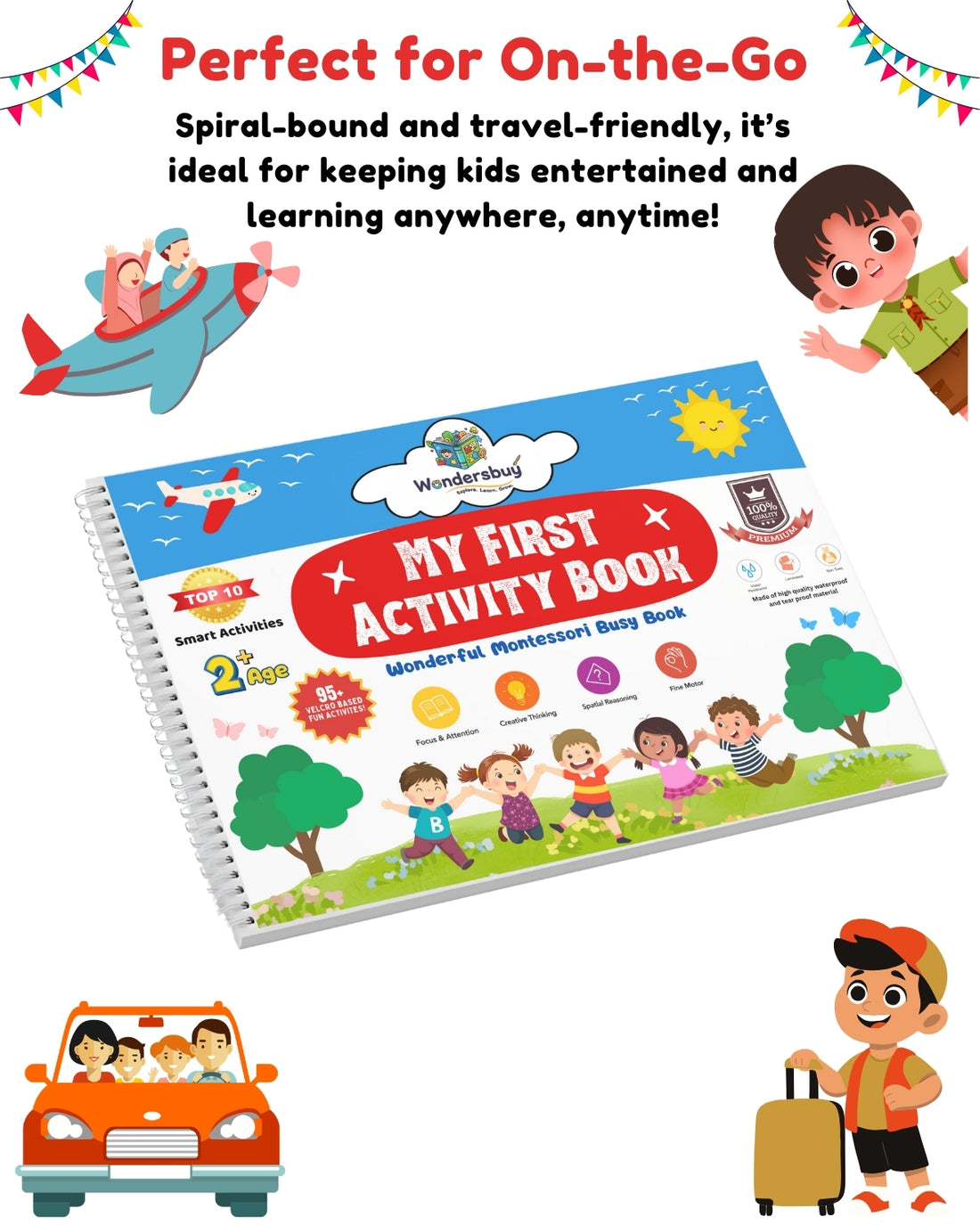 My First Montessori Busy Book Age 2+